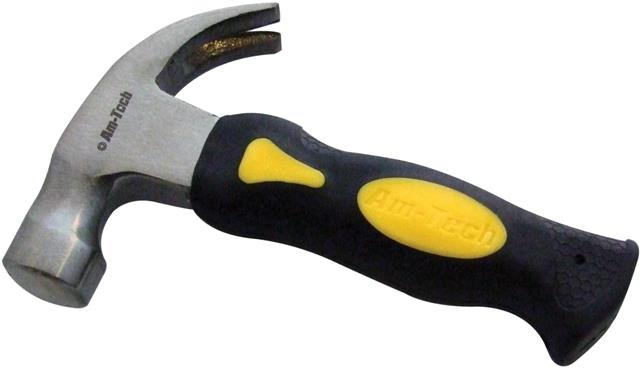 (image for) Amtech Magnetic Stubby Claw Hammer ( D/B )